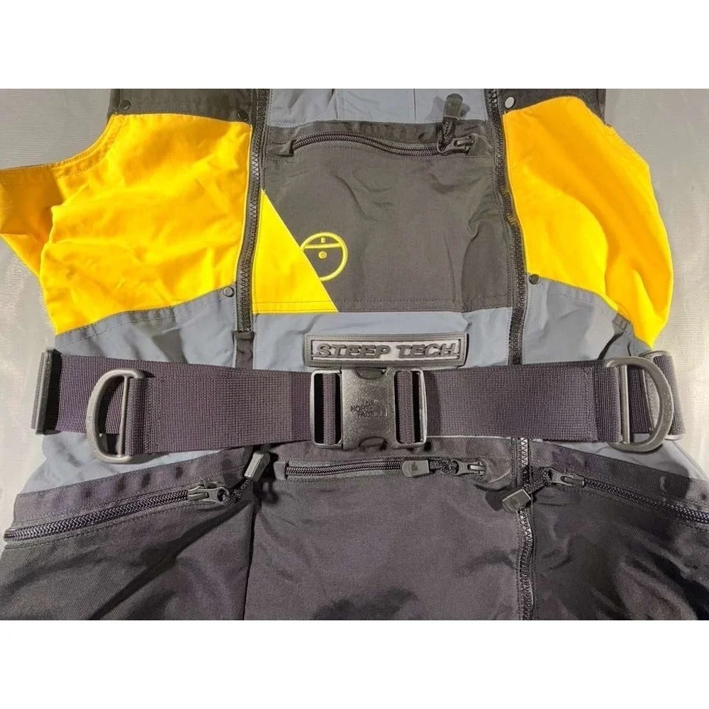 North Face Steep Tech Apogee Vest Yellow & Black Size M